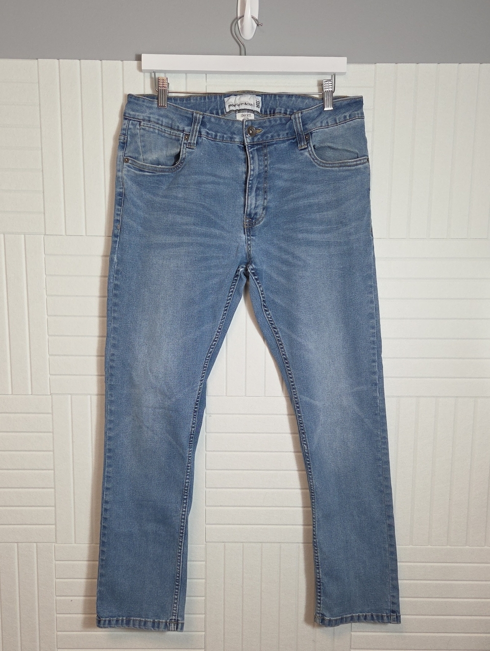 Paper Denim & Cloth Slim Straight Leg Jeans Size 33
